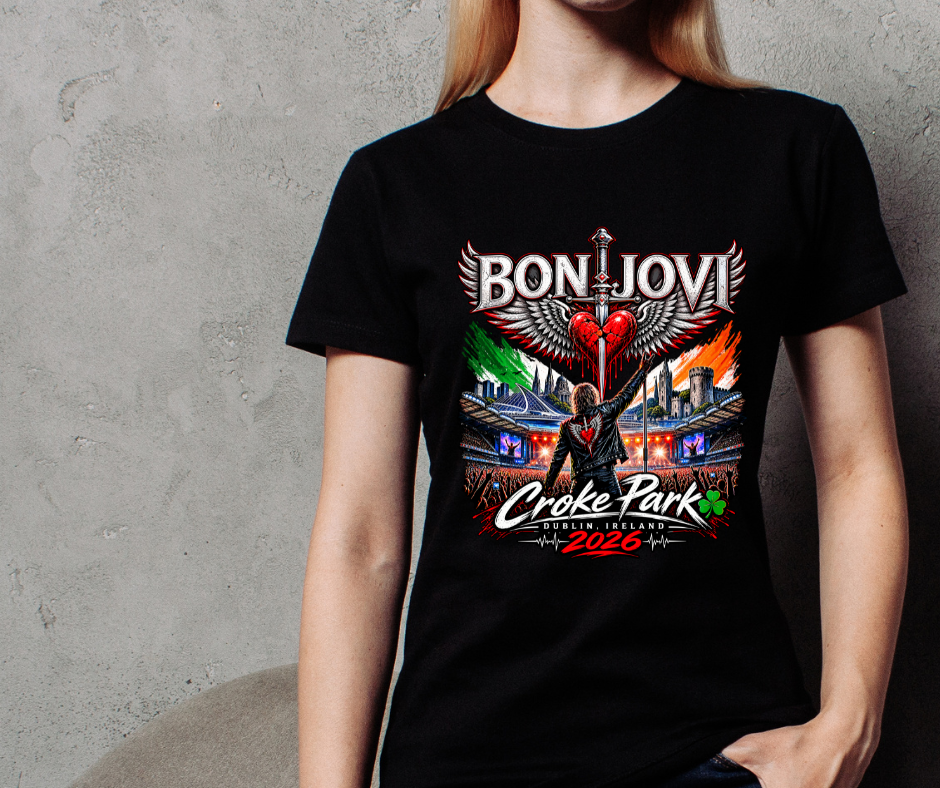 Bon Jovi Croke Park 2026 Tshirt