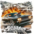 Fast & Furious Car Print (Choose your Garment Separately)