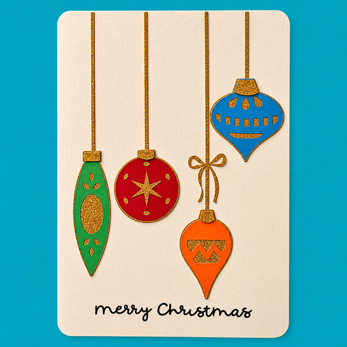 Handmade Christmas Card 13 x 18 cm