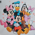 Mickey, Mini, Daisy, Goofy & Pluto Print Only (Please Choose your Garment Separately)