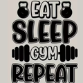 Eat, Sleep, Gym, Repeat Print
