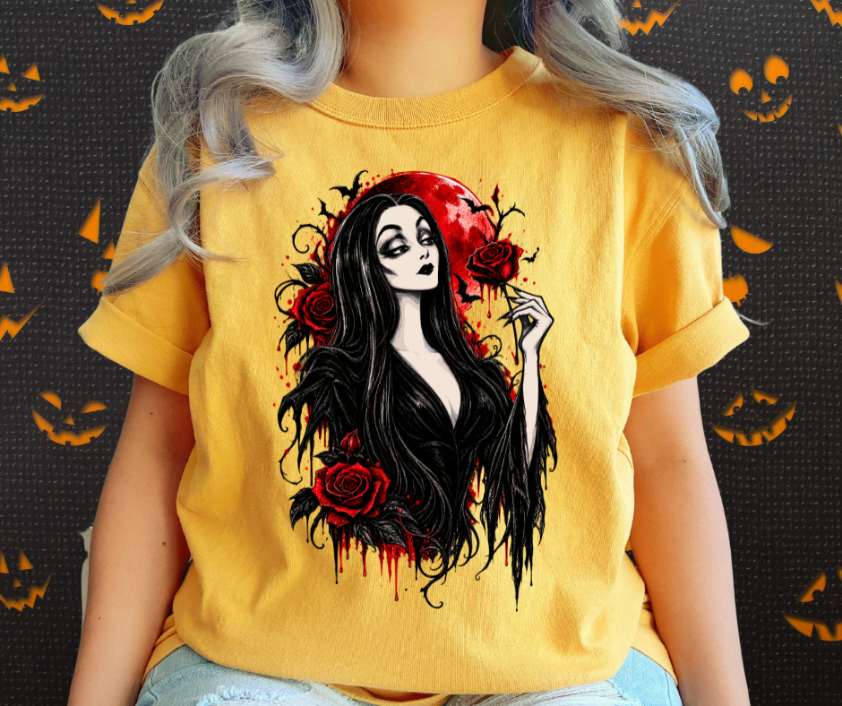 Dark Rose Gothic Tshirt