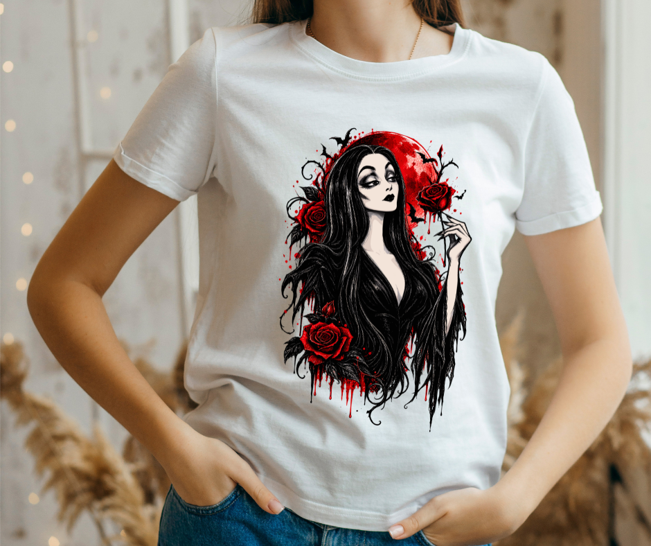 Dark Rose Gothic Tshirt